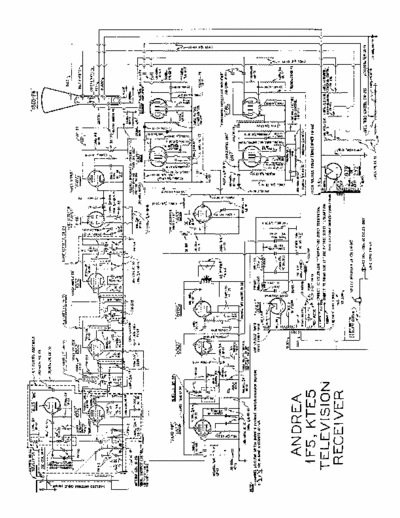 Andrea 1F5 schema elettrico Television Receiver